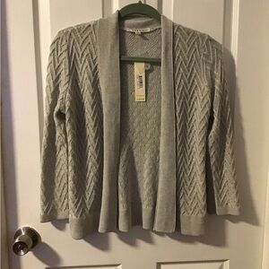 NWT! Cyrus Light Gray Women's Cardigan